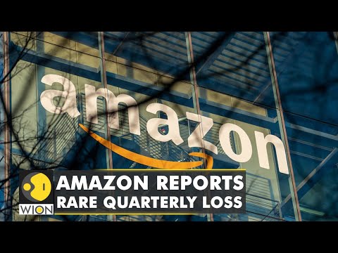 🌎Amazon stocks plunge as it reports $3.8 billion quarterly loss | International News | WION