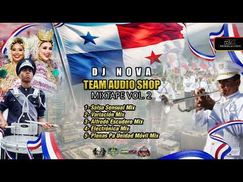 MIX DE SALSA SENSUAL SUS GRANDES ÉXITOS BY AUDIO SHOP TEAM - DJ NOVA