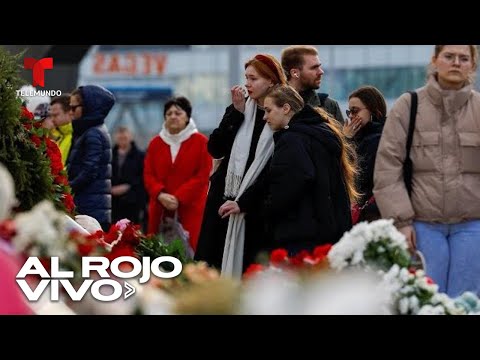 EN VIVO: Vigilia para conmemorar el ataque terrorista en Moscú