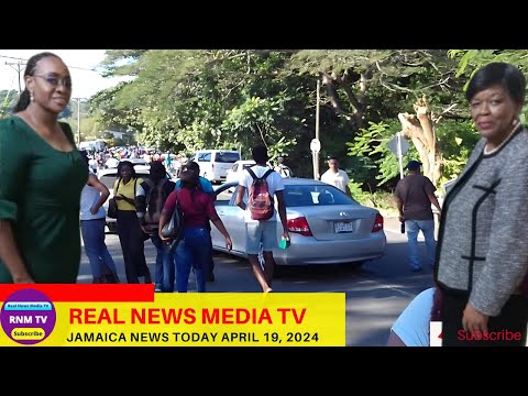 Jamaica News Today  April 19, 2024 /Real News Media TV