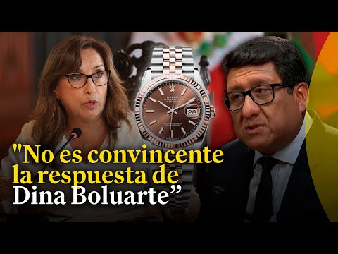 Sobre Rolex de Dina Boluarte: Oscorima debería aclarar su cambio de versión, indicó Héctor Ventura