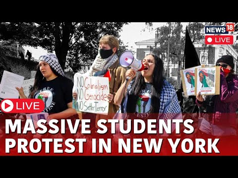 University Protests In New York | Dozens of Students Arrested By New York Police | USA News | N18L