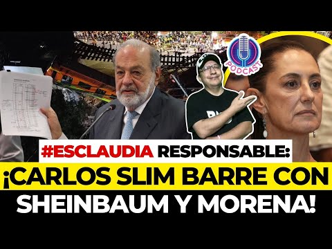 MEGA BOMBAZO: ¡CARLOS SLIM HUNDE a SHEINBAUM! ¡#EsClaudia RESPONSABLE de la TRAGEDIA en LA LÍNEA 12!