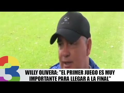 Willy Olivera: El primer juego es muy importante para llegar a la final