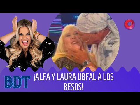 ¡Alfa y Laura Ubfal se besaron en vivo!: ¿hay chats en vivo?