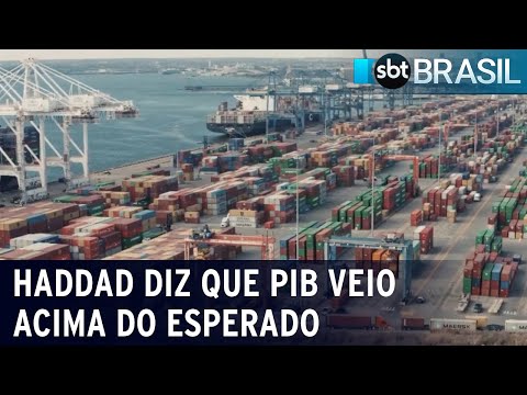 Haddad diz que alta do PIB surpreendeu até o governo | SBT Brasil (01/03/24)