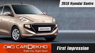 2018 Hyundai Santro First Impression: Engine Details, Variants And Expected Price | CarDekho.com