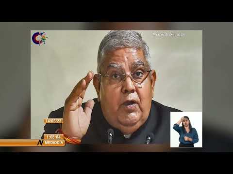 Cuba: Vicepresidente de la India recibe al Ministro Rodrígo Malmierca