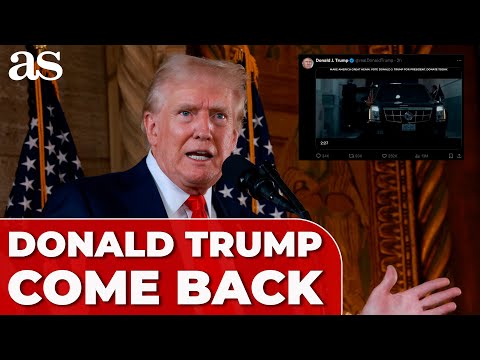 TRUMP'S COMEBACK: first post on X in months, a CAMPAIGN video