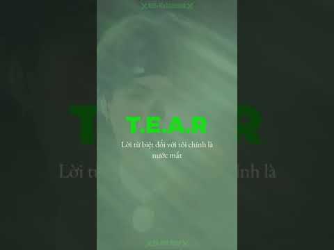 [LYRICS/VIETSUB] OUTRO: TEAR - BTS  (Suga ver)