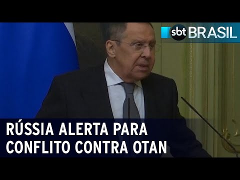 Após fala de Macron, Rússia alerta para conflito inevitável com Otan | SBT Brasil (27/02/24)