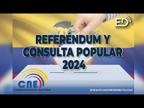 EN VIVO  Ecuador en Directo en las urnas | 21/04/2024.