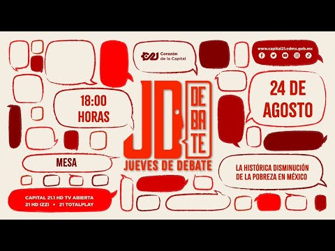 La histórica disminución de la pobreza en México | Jueves de debate