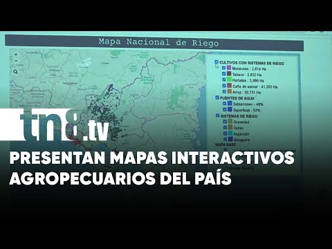 Presentan mapas interactivos de los rubros agropecuarios de Nicaragua - Nicaragua