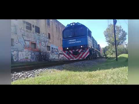 Locomotoras CRRC Qishuyan CDDA5A1 en Villa Urquiza (1)