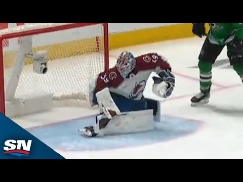 Stars Roope Hintz Strikes On The Power Play After Blackwood Loses His Stick