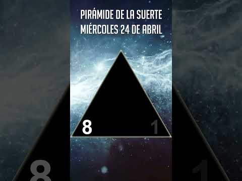 Pirámide de la Suerte para hoy Miércoles 24 de Abril de 2024 - Lotería de Panamá
