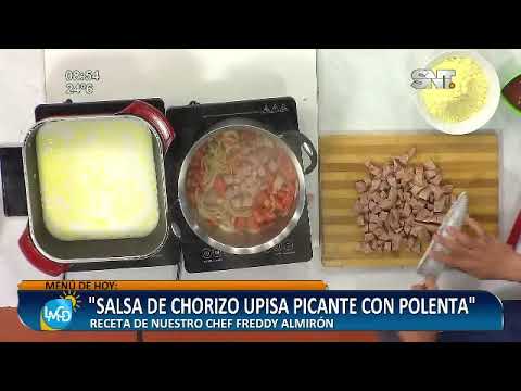 Cocina LMCD: Salsa de chorizo UPISA picante con polenta