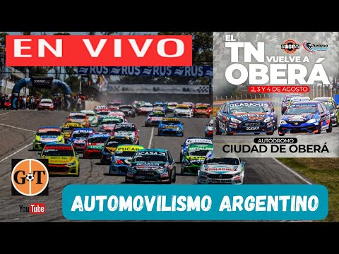 AUTOMOVILISMO TURISMO NACIONAL EN VIVO CIRCUITO OBERA  SENTI LA EMOCION DE LOS FIERROS EN GRANEGA