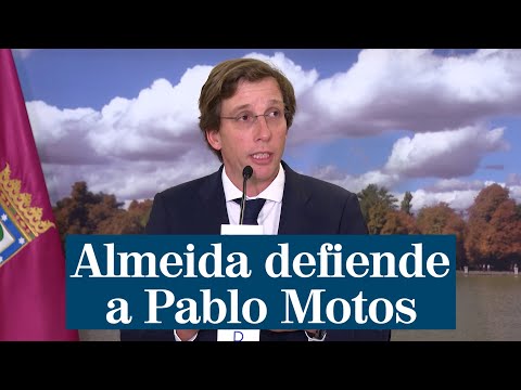 Almeida defiende a Pablo Motos y acusa al Gobierno de cacería contra el presentador