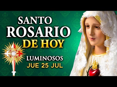 ROSARIO de HOY EN VIVO jueves 25 de Julio  2024 | Heraldos del Evangelio El Salvador