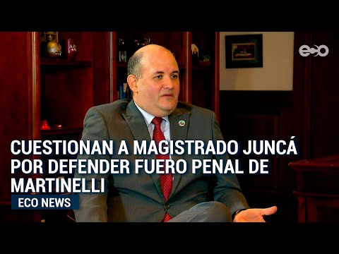 Magistrado Juncá, cuestionado por defender fuero electoral | EcoNews