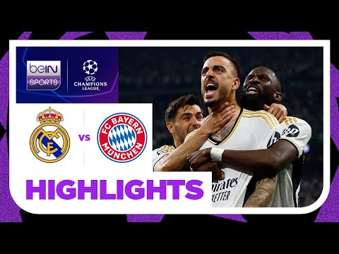 Real Madrid 2-1 Bayern Munich | Champions League 23/24 Match Highlights