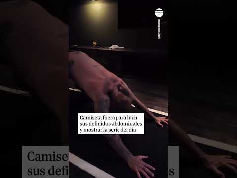 David Beckham revoluciona las redes con su rutina de fuerza sin camiseta #viralvideo #deporte