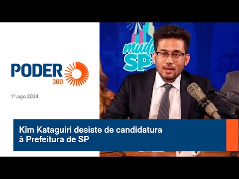 Kim Kataguiri desiste de candidatura à Prefeitura de SP