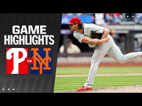 Phillies vs. Mets Game Highlights (5/14/24) | MLB Highlights