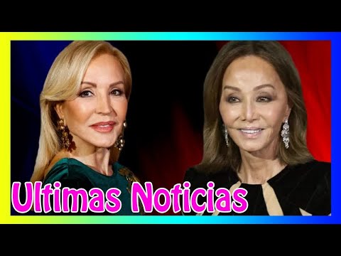 ¡Drama! ¡Carmen Lomana confirma que Isabel Preysler sufre un cáncer terminal!