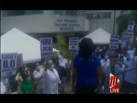 SFGH Nurses And Midwives Protest For $$