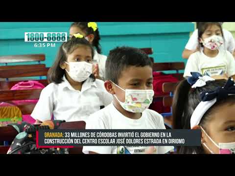 Aperturan nuevo centro educativo en Diriomo - Nicaragua
