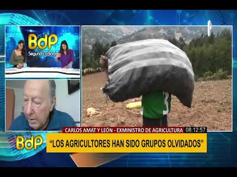 Amat y León: Si no tenemos institucionalidad del Estado no funcionará ley de promoción del agro