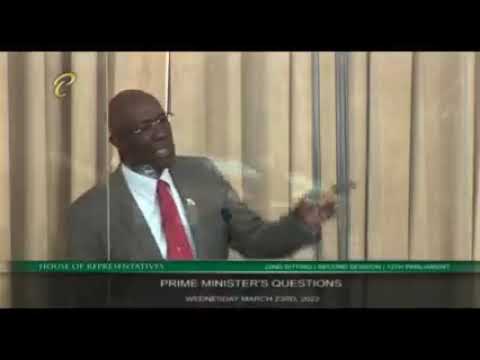 IN PARLIAMENT, PRIME MINISTER DR. KEITH ROWLEY LAUNCHED AN ATTACK AGAINST NAPARIMA MP RODNEY CHARLES