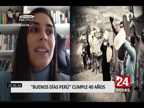 Buenos Días Perú cumple 40 años informando a todo el país