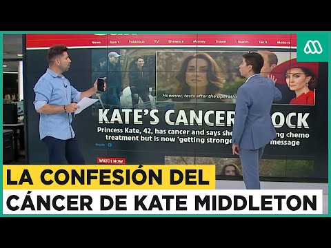 La confesión de Kate Middleton sobre su padecimiento de cáncer