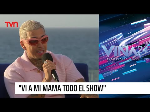 Vi a mi mamá todo el show: la motivación de Young Cister en Viña 2024  | #ArribaViña