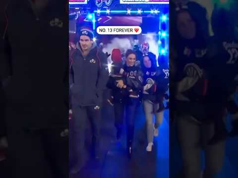 Gaudreau Family Leads Blue Jackets Out At NHL Stadium Series Game ❤️
