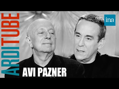 Avi Pazner : retrait de Gaza, colons israéliens et paix chez Thierry Ardisson | INA Arditube