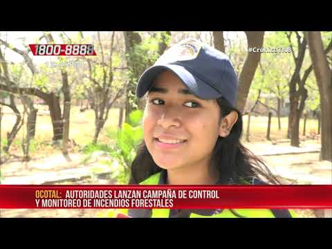 Nicaragua: Ocotal lanza campaña de prevención y monitoreo de incendios forestales