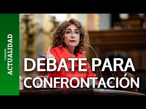 Montero acusa al PP de usar el debate para la confrontación