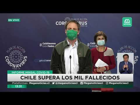Chile | Se superan los mil fallecidos por coronavirus - Balance oficial 31/05/2020