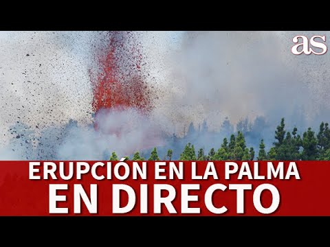 EN DIRECTO, entra en ERUPCIÓN el VOLCÁN CUMBRE VIEJA en LA PALMA | Diario AS