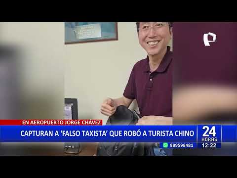 24Horas | Aeropuerto Jorge Chávez: taxistas aseguran que casos de robo los perjudica