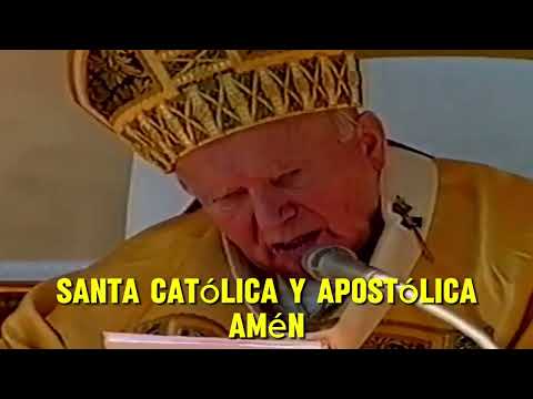 SAN JUAN PABLO II - La presencia de MARÍA SANTÍSIMA, nuestra MADRE