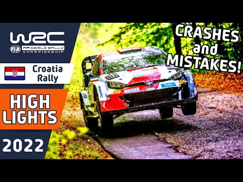 Rally Car🚙 WRC Rally Highlights : WRC Croatia Rally 2022 - Day 2 Morning