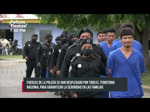 12 delincuentes tras las rejas en Nueva Segovia - Nicaragua