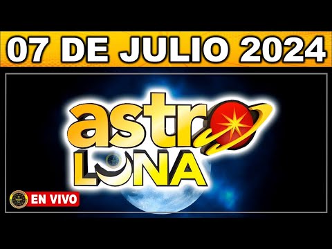 Resultado ASTRO LUNA DOMINGO  07 de JULIO del 2024 #superastro #astroluna