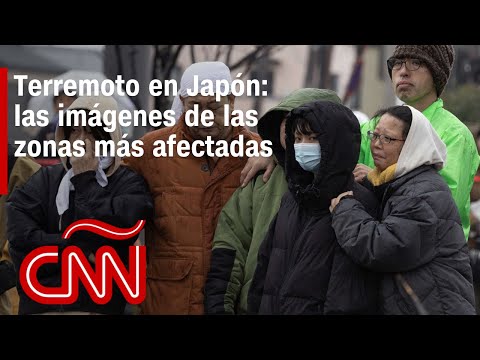 ¿Cómo están las zonas más afectadas por el terremoto en Japón?